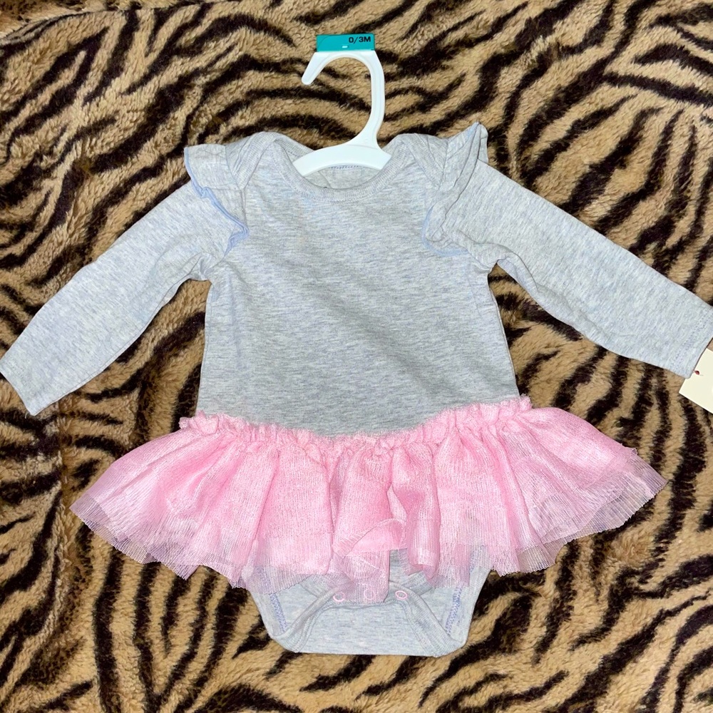 Baby girl tutu onesie